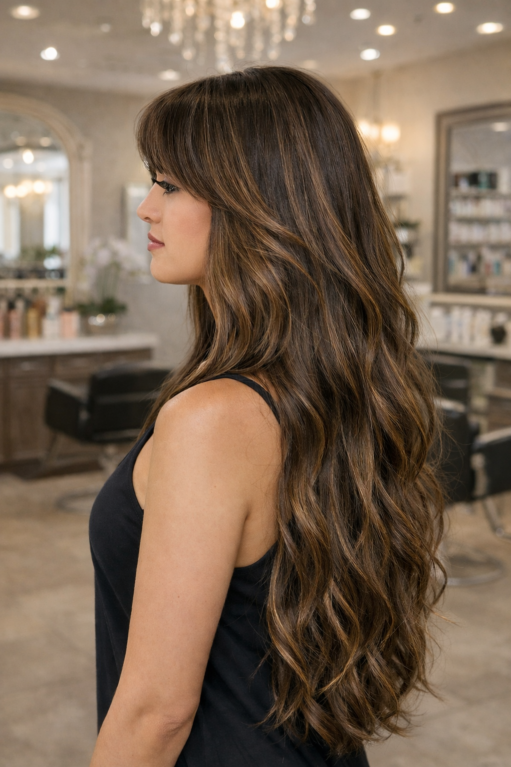 Hair color balayage service