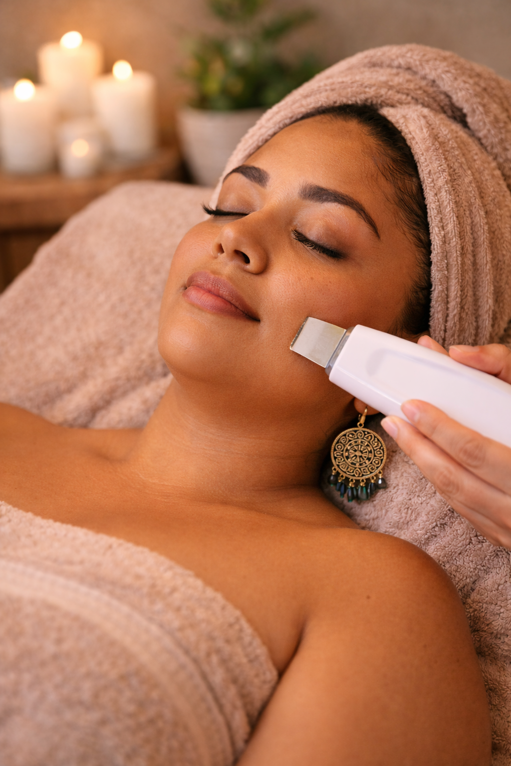 Relaxing spa treatment